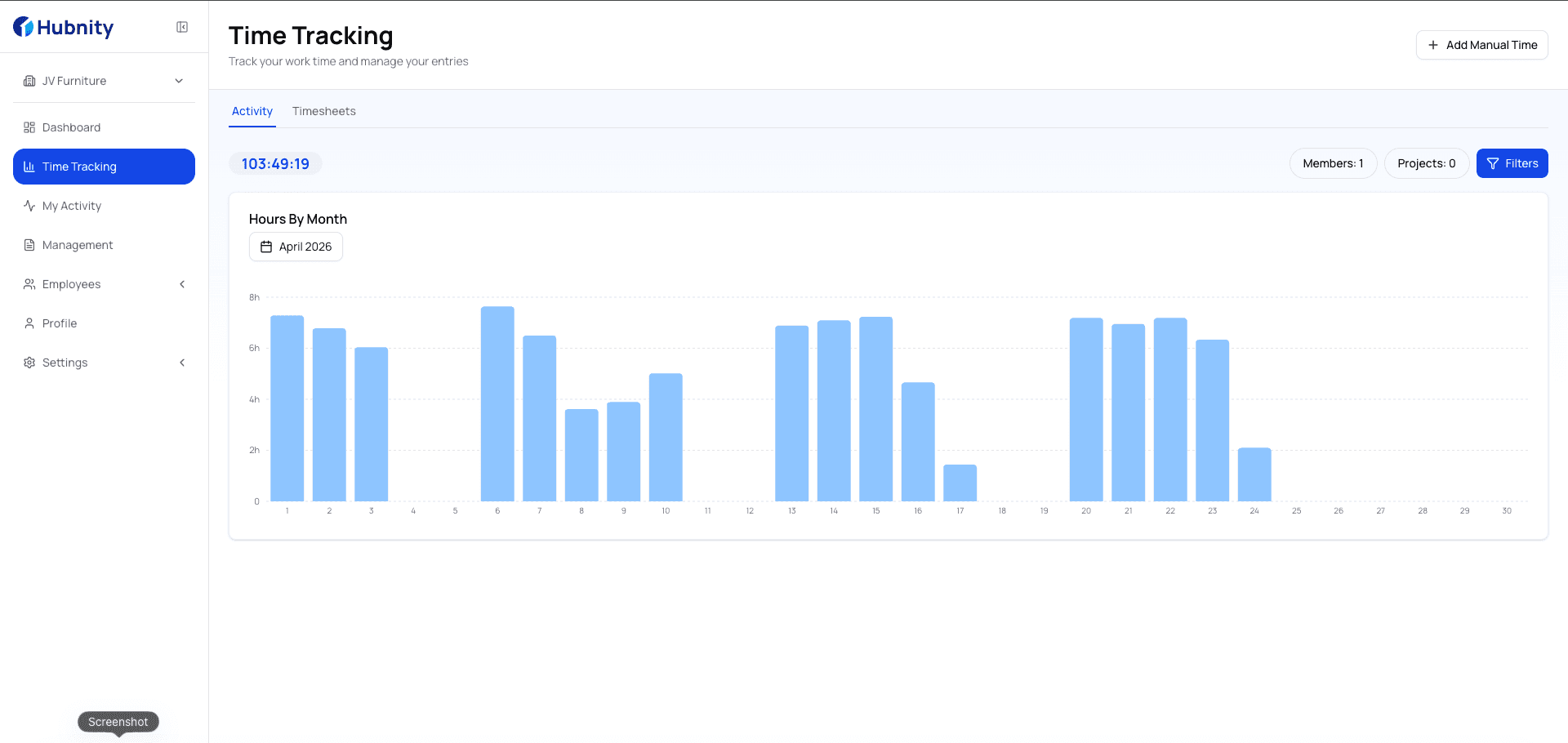 Turn tracked hours into professional invoices