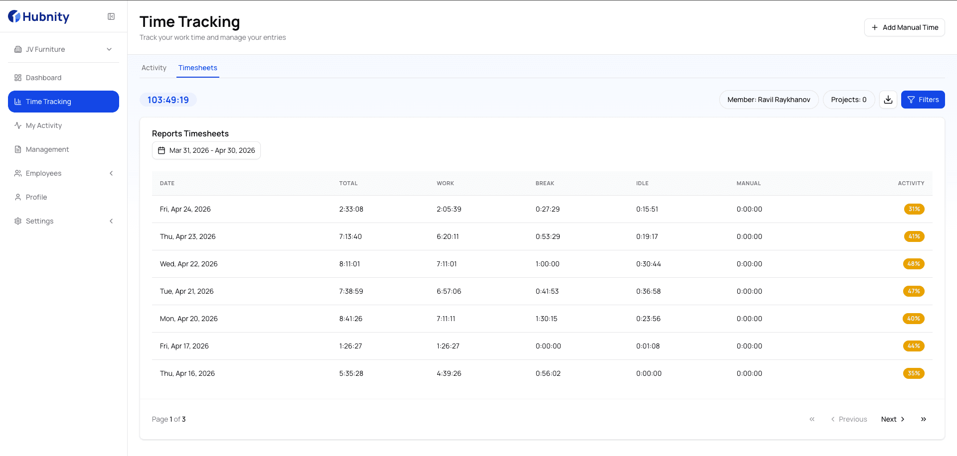 Approve timesheets without manual effort