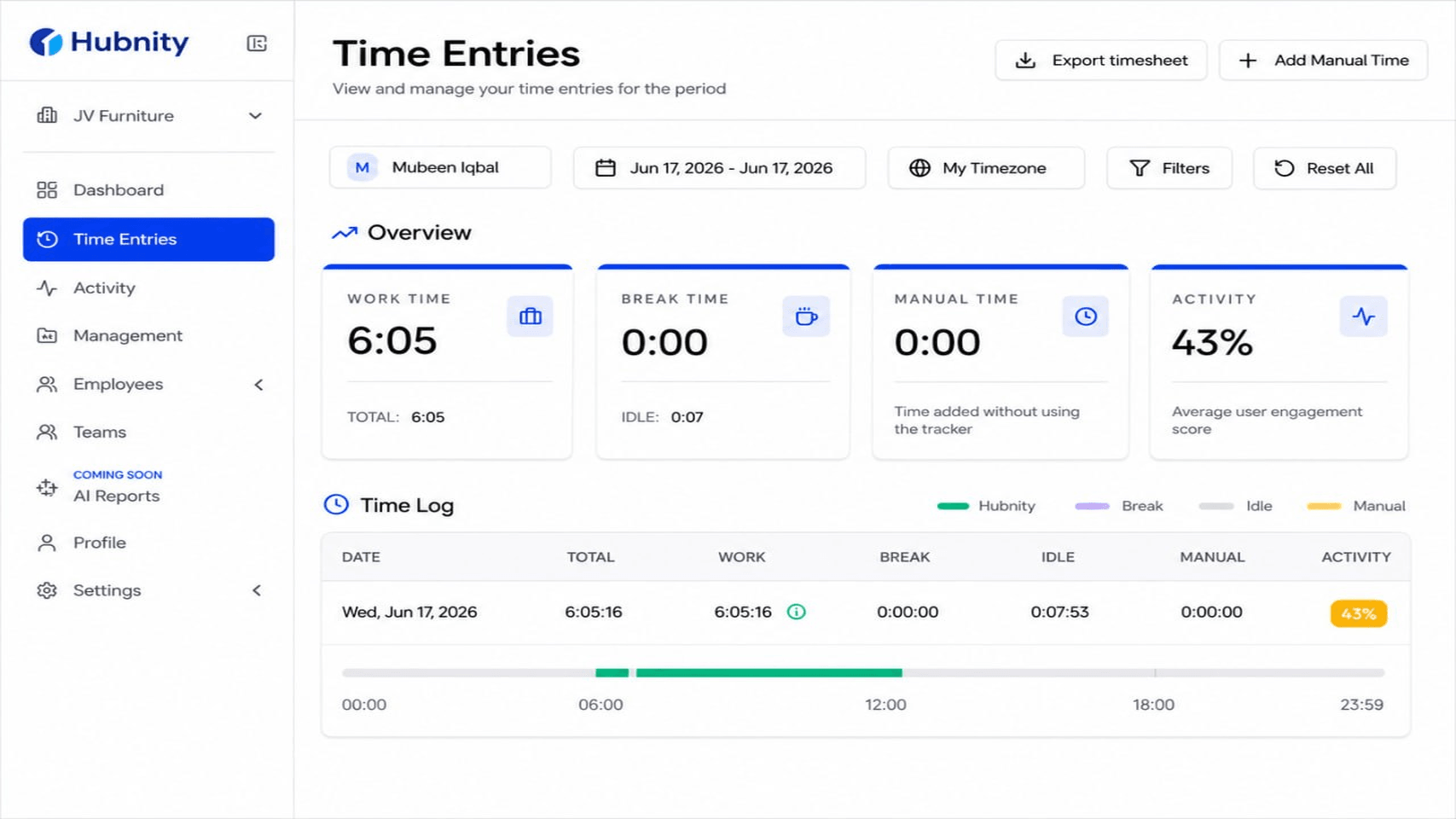Track remote work across every device
