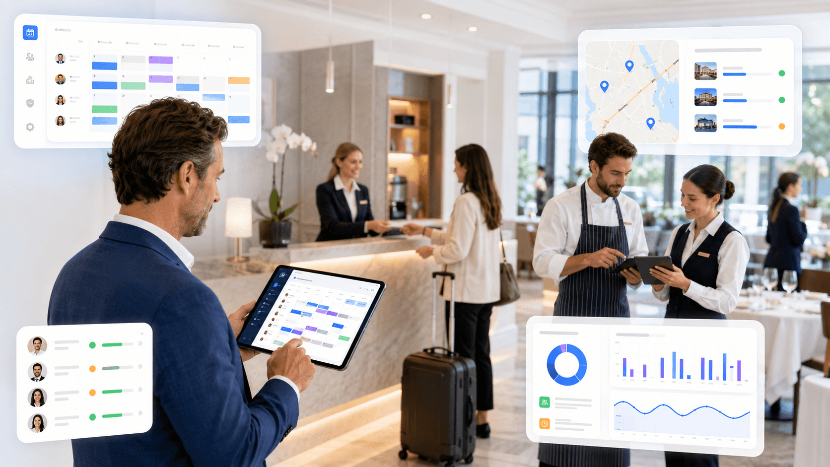 Hospitality: Simplify staff scheduling