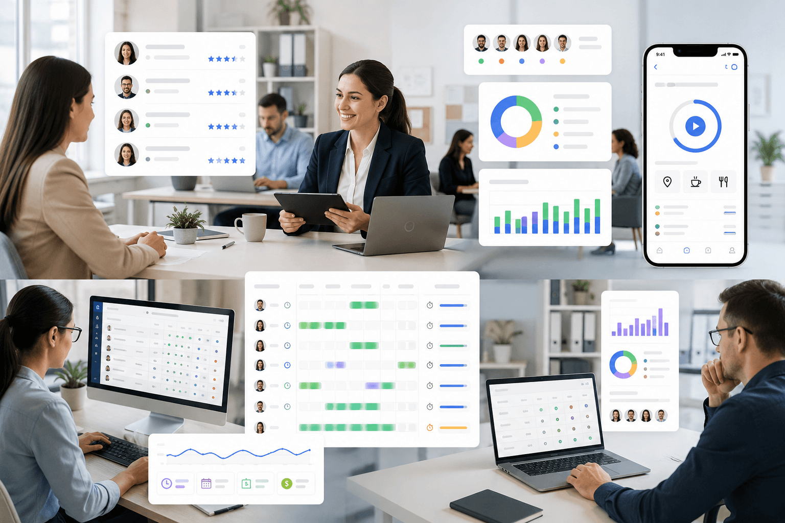Recruitment & HR: Track recruiters and HR teams